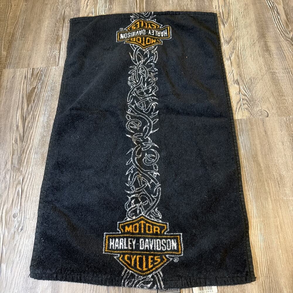 Harley-Davidson Bar & Shield Tribal Bar Towel